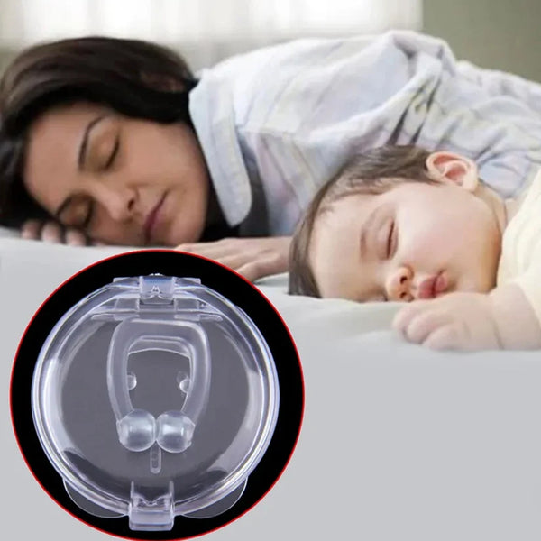 Anti-Snore Nose Clip – Silicone Magnetic Relief for Snoring