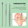 Ear Wax Cleaner Kit – 6-in-1 Reusable Tools with Pouch | DeoDap