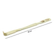 Pride of Traditional Bamboo Wooden Back Scratcher Stick & Self Massager with Double Roller Ball - 18 Inch Long Handle Itching Relief Tool for Adults & Elderly
