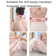 Manual Pink Neck Shoulder Massager with Spiky Ball for Pain Relief (1 Pc)