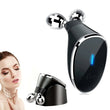 Microcurrent Face Massager, 3 Intensity Modes, LED Indicator, USB Charging, 10-Minute Daily Treatment, Black