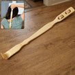 Pride of Traditional Bamboo Wooden Back Scratcher Stick & Self Massager with Double Roller Ball - 18 Inch Long Handle Itching Relief Tool for Adults & Elderly